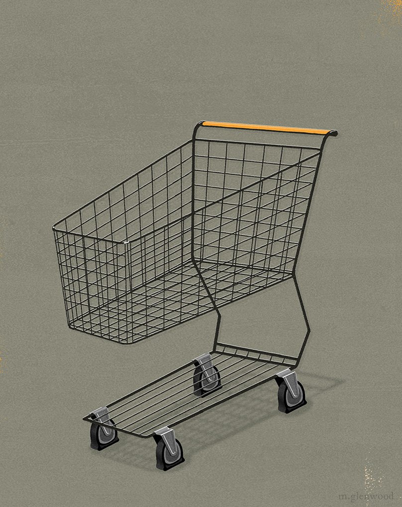 shopping cart illustration